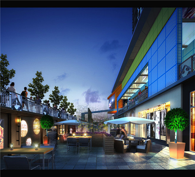 社区商业街设计
