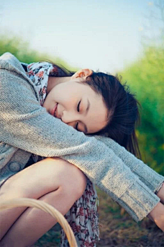 小恢恢睡着了采集到就是妹子