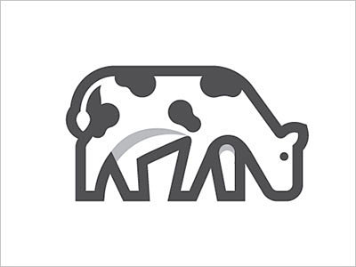 25款奶牛logo设计作品