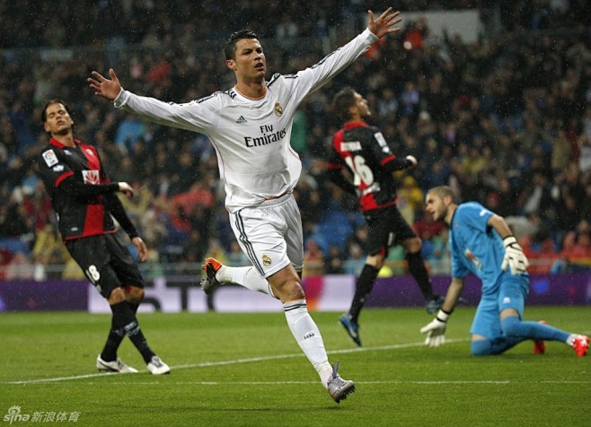 c罗奔跑庆祝