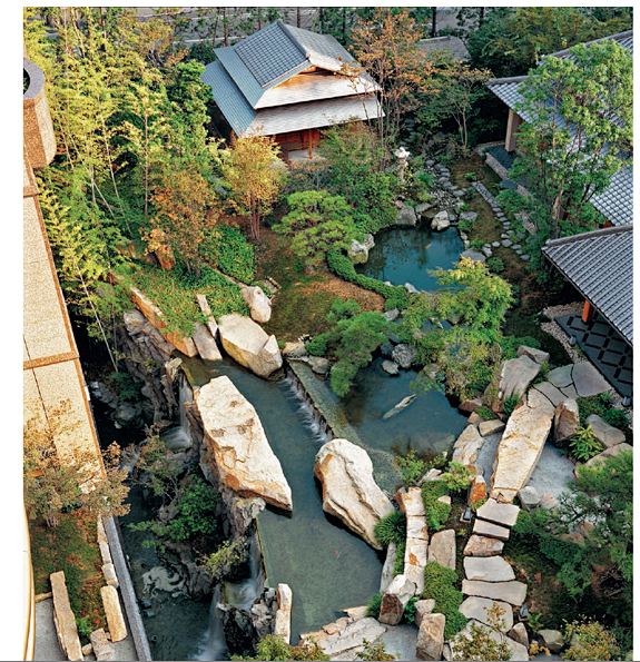 日本園林設計禪宗花園日式庭院景觀園林禪宗花園圖片素材淘寶網