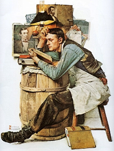 【插画】诺曼·洛克威尔(norman rockwell)插图欣赏 3zitie.