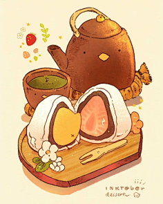 木木语ly采集到食物插画