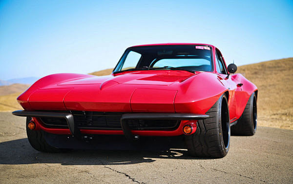 老式美国肌肉车典范克尔维特c2重获新生