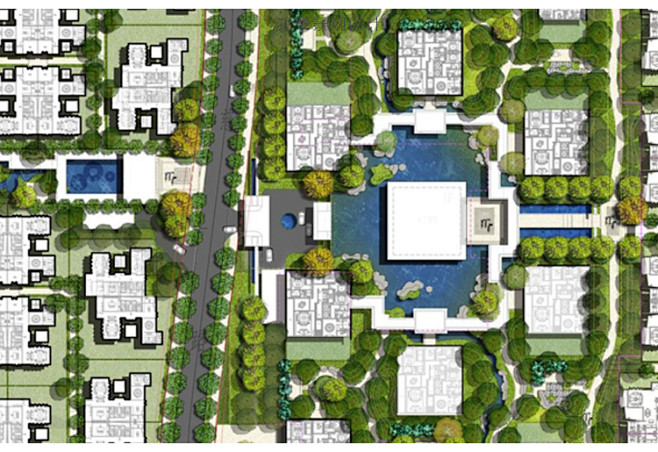 園林住宅小區新中式新亞洲風格大區景觀設計方案精選文本合集素材淘寶
