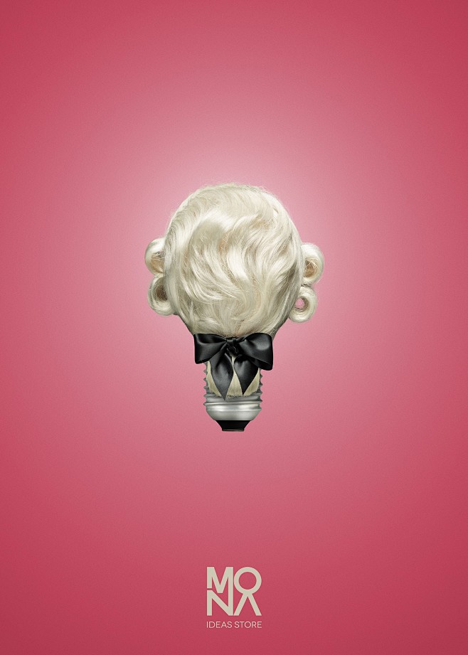 MONA葡萄牙创意公益广告设计字体 文案 排版