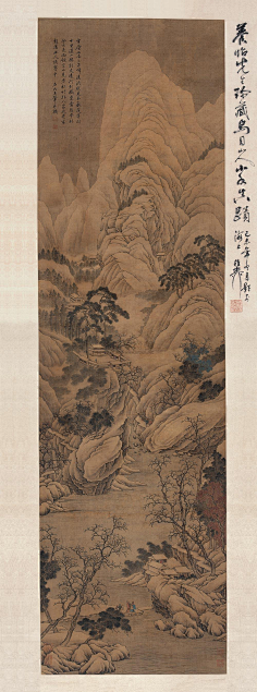 senne-wk采集到山水画/油画/素描/速写/色彩/粒粉贴金