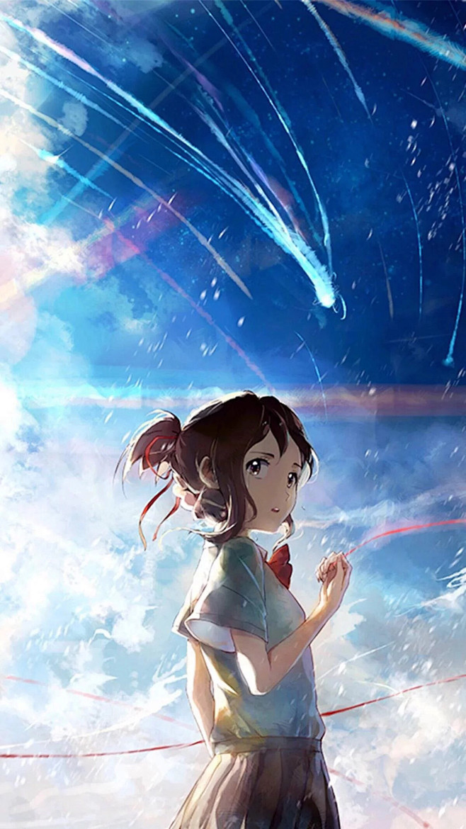 2016新海城最新力作日本动漫电影你的名字壁纸海报欣赏