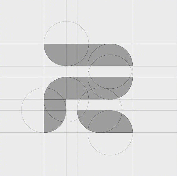 r字母的变形大神的logo设计是这样画