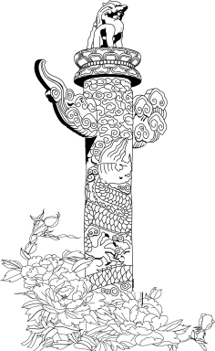 华表孙堉瑞采集到元素孙堉瑞采集到浮世绘风格采集tieba.baidu.