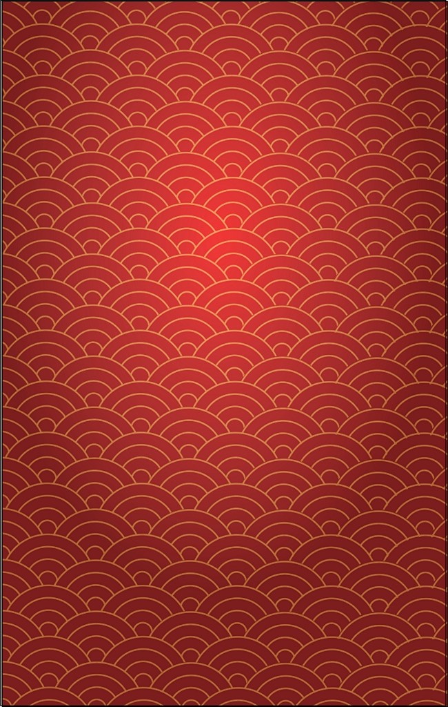 新年红色祥云背景