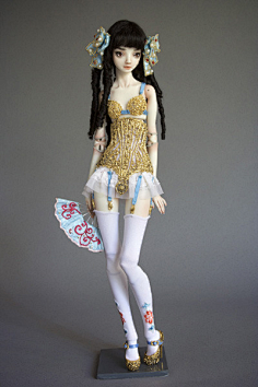 千代紙の鳥采集到Enchanted Doll