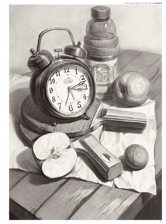 经典全集素描静物组合铅笔美术绘画书籍技法结构诀窍照片最强完美风暴