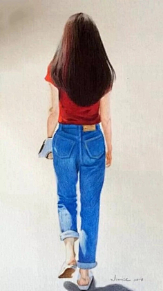伊美英采集到手绘