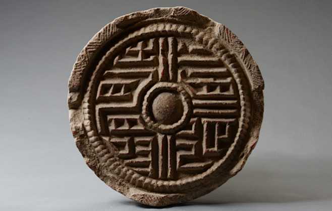 汉益延寿瓦当西安市北郊汉长安城汉武帝延寿宫遗址出土秦砖汉瓦博物馆