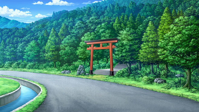 动漫风景场景1024576