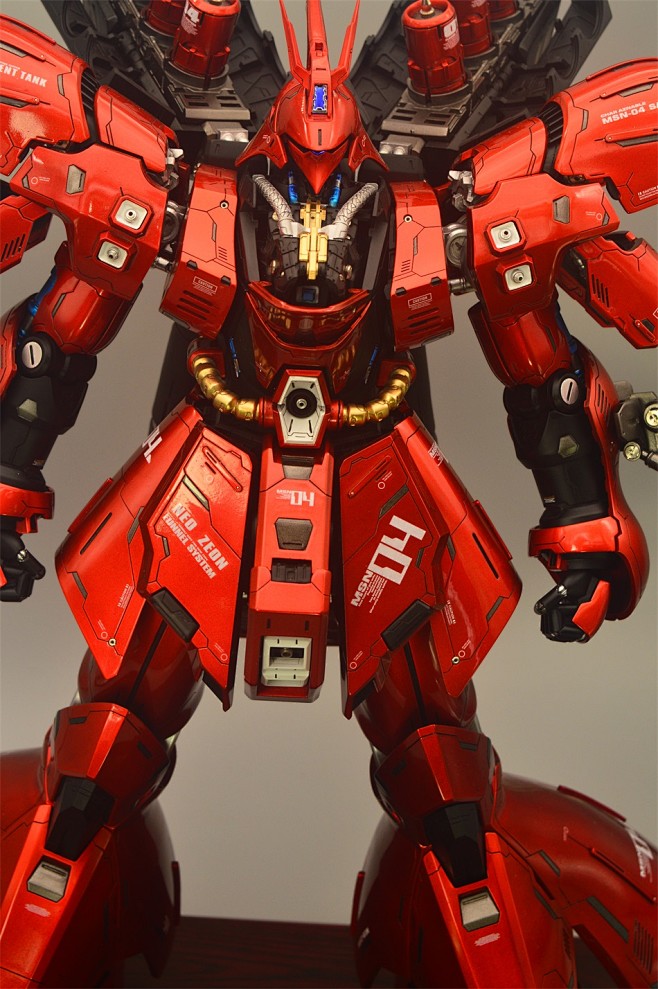 代工成品pg160msn04sazabi高达模型沙扎比上色gk树脂模型喷漆淘宝网