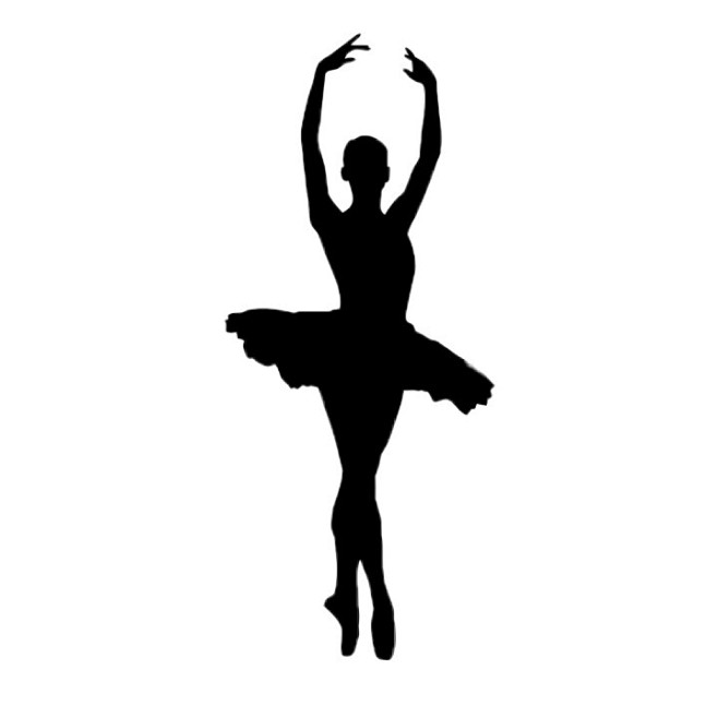 剪影人物集黑白封面素材