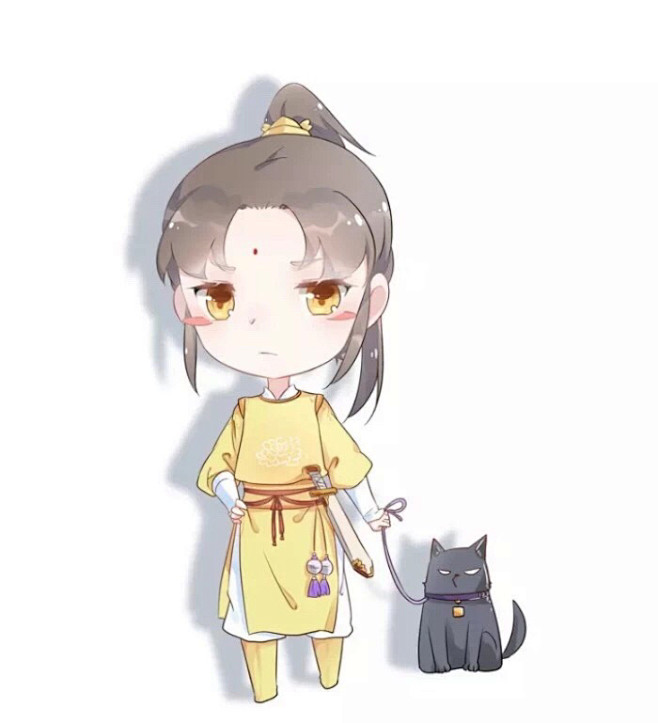 魔道祖師q版萌圖