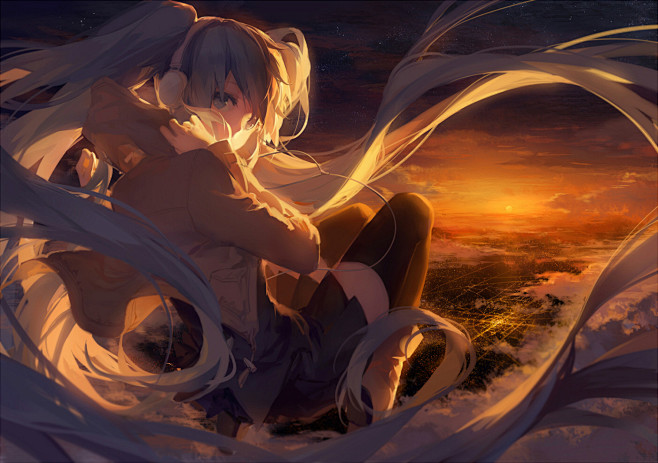 雲·采集到唯美动漫图片