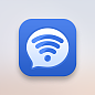 基于同一WiFi下用户聊天用的icon图标一枚