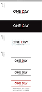 ONE DAY A 追加版 标志设计 DELANDY原创 #字体设计# #标志# #LOGO#