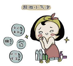 肖子铃采集到整形美容卡通