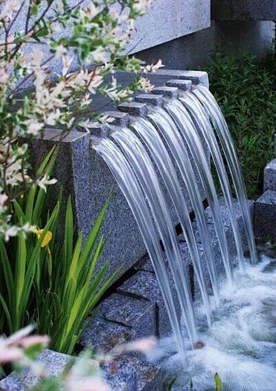 庭院景观叠水设计设计图舍景观