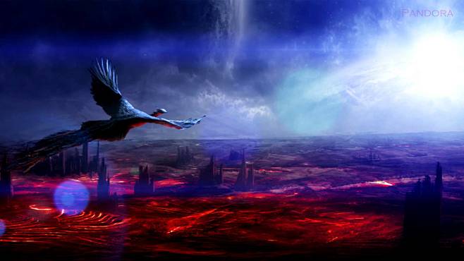 史诗预告片音乐专辑封面 游戏CG插画 电脑壁纸