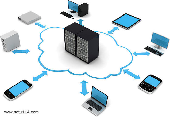 服务器网络云端大数据