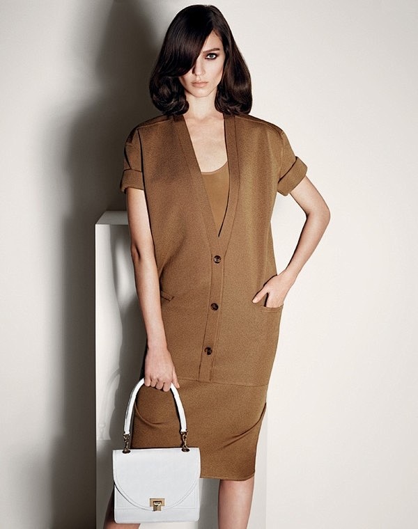 德国辣妈超模凯蒂妮舍katinescher代言意大利品牌麦丝玛拉maxmara2013