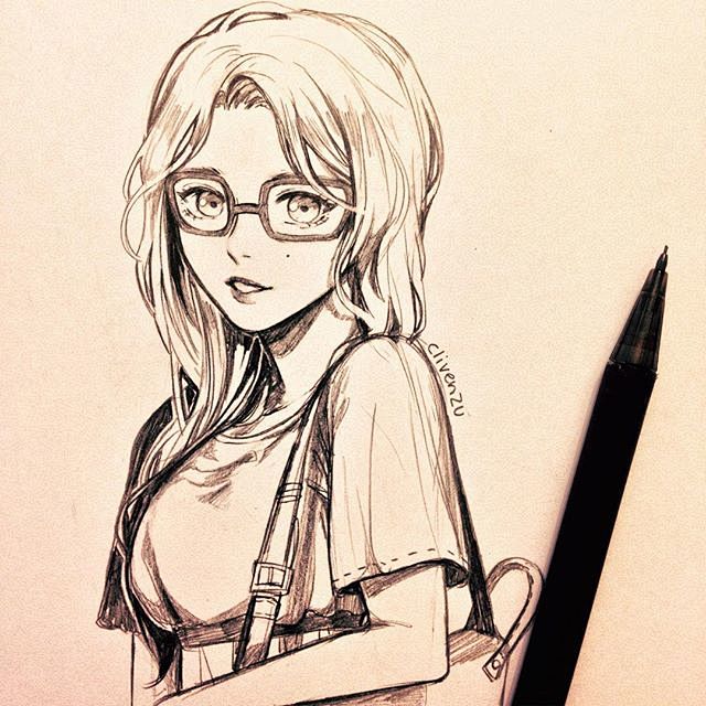 又一波唯美的素描人物67作者clivenzu转6767676767