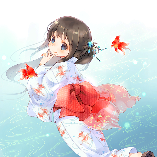 浴衣金鱼さん