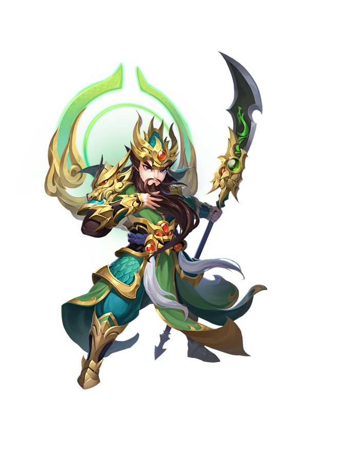 人生如戲从wy001转采于2021-01-08 10:59:56关羽-立绘【原画】q萌