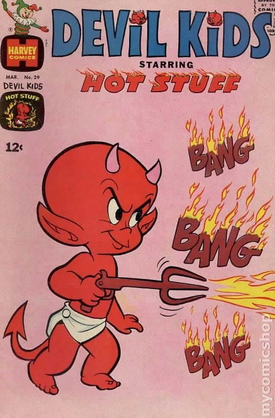 别的文化小恶魔hotstuffthelittledevil是由warrenkremer创作的漫画