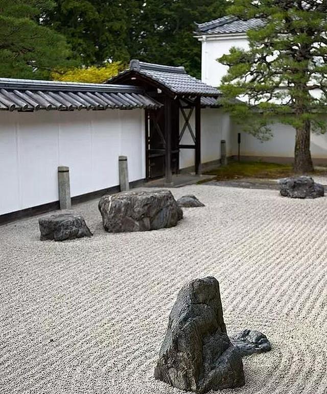 枯山水日式庭院造景藝術