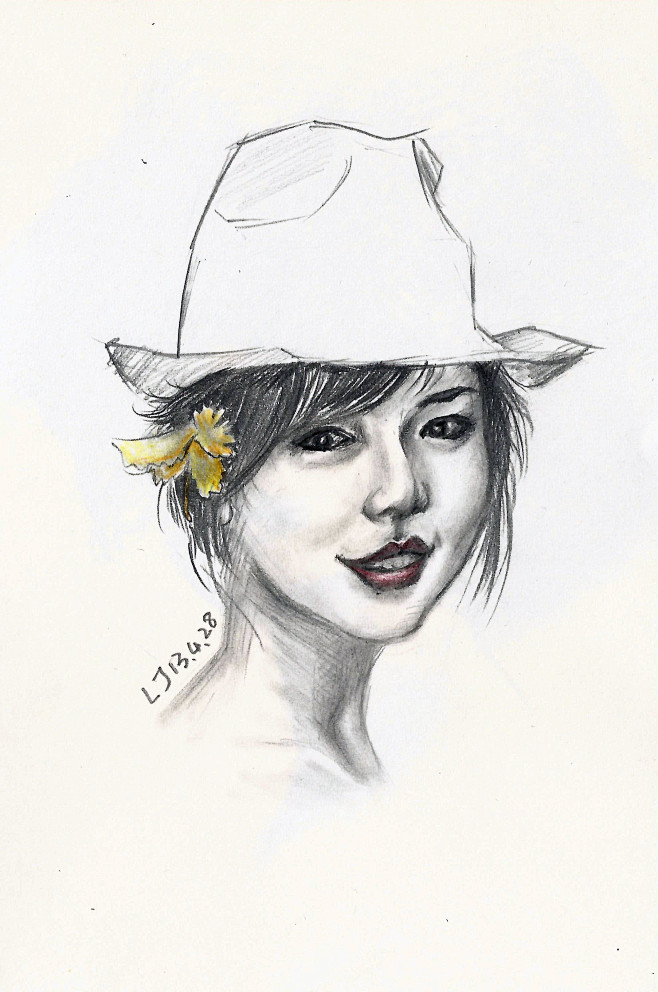 为同事画的 一段美文 一幅插画 插画培训班