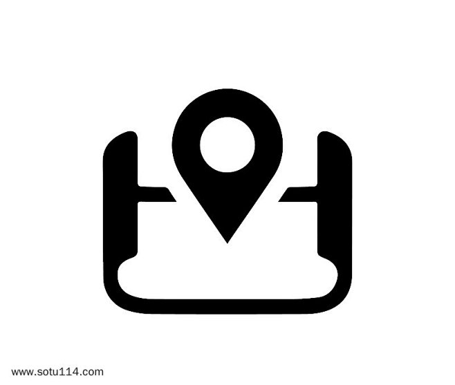 地图定位图标素材