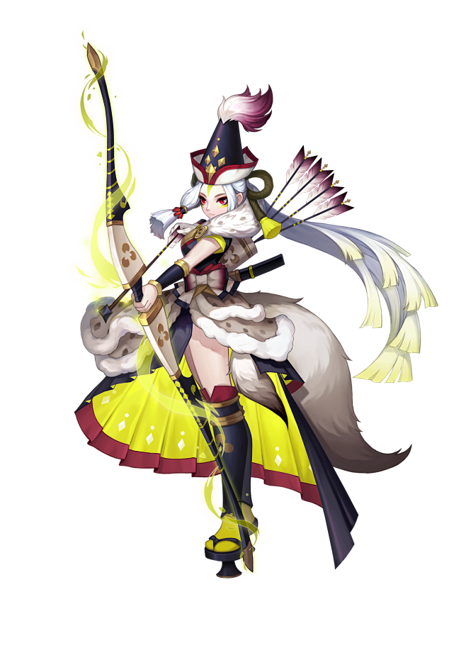 白狼觉醒后立绘