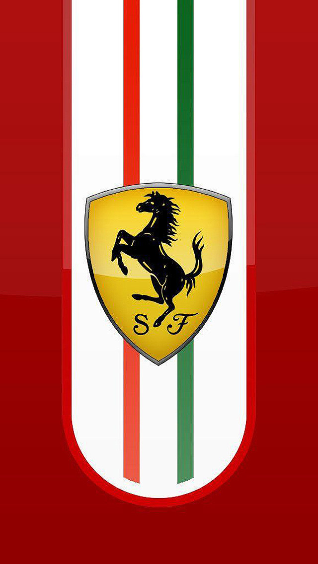 法拉利高清跑车logo手机壁纸