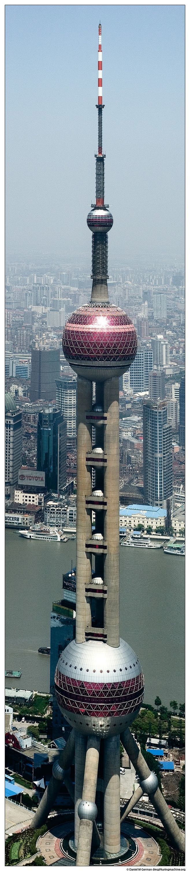 oriental pearl tower, shanghai