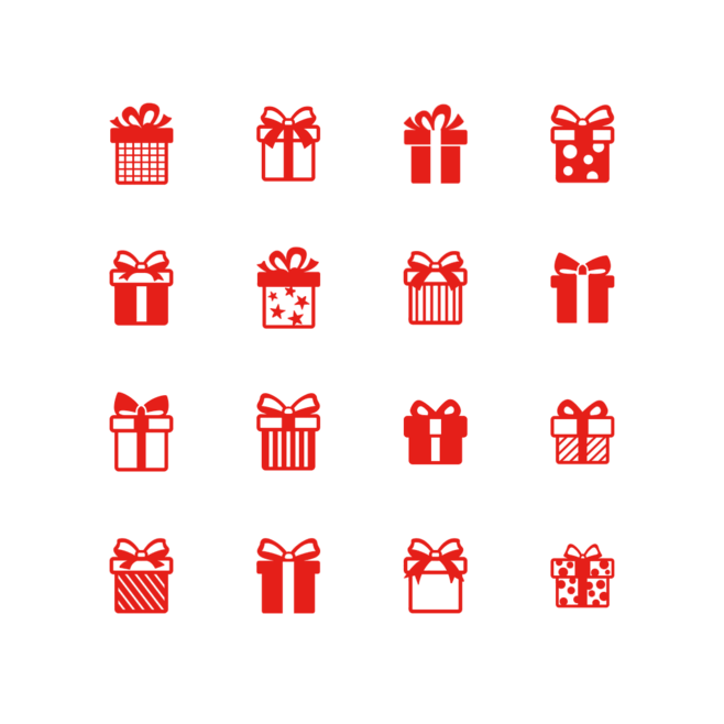 礼包小图标png素材