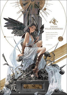 叶大当家采集到原画·卡牌·美宣
