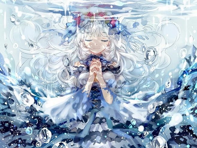 雲·采集到唯美动漫图片
