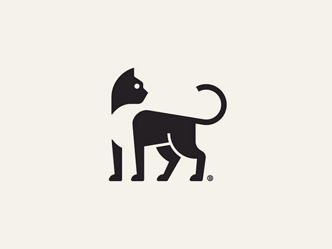 猫咪元素logo