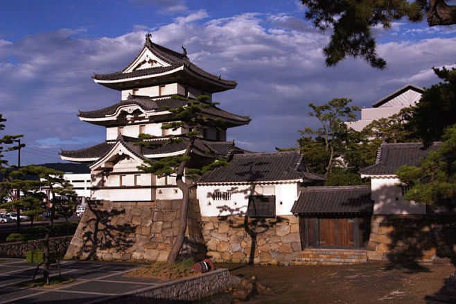 日本古城堡高松城