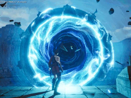 虚幻4niagara粒子特效教程传送门游戏特效cgjoy