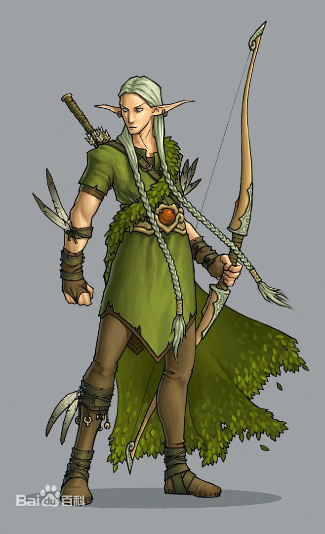 精灵弓箭手图片百度百科