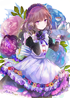 茶落CL采集到女 二次元 现