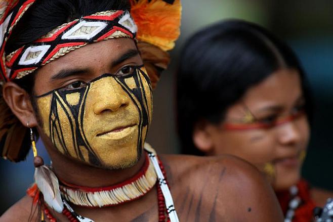巴西土著人运动会超给力